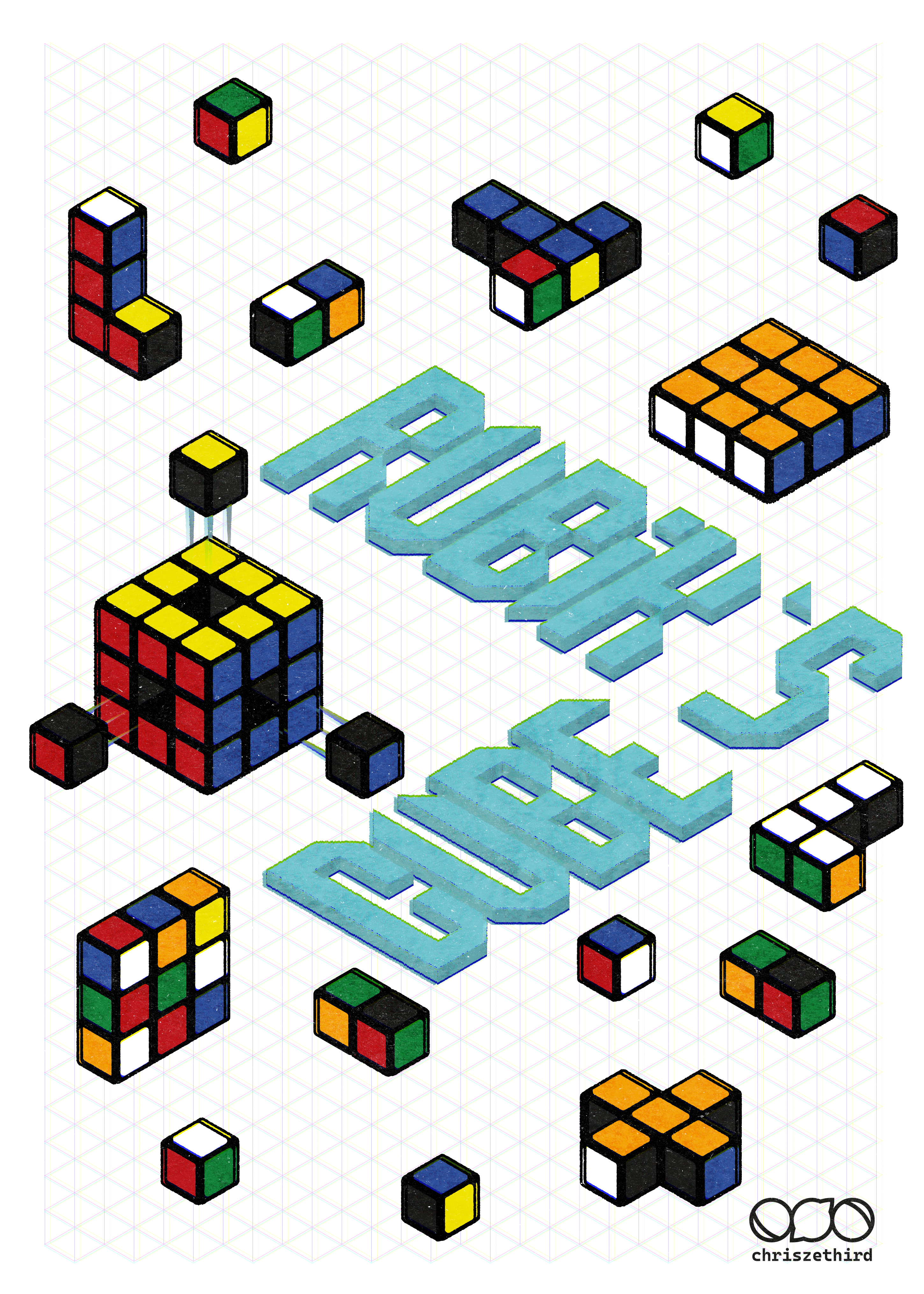 Rubik's Poster